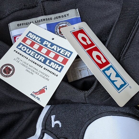 CCM 2007 Pittsburgh Penguins Sidney Crosby Home/Black Jersey - Mens Medium - Picture 4 of 4